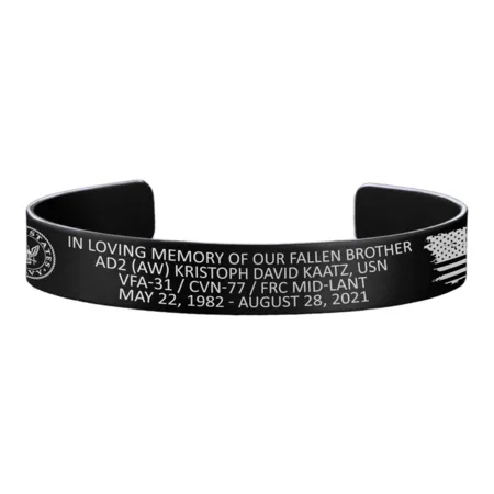 AD2 (AW) Kristoph David Kaatz Memorial Bracelet – Hosted by the Kaatz Family