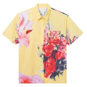 Anti Social Social Club Summers Over Button Up Yellow