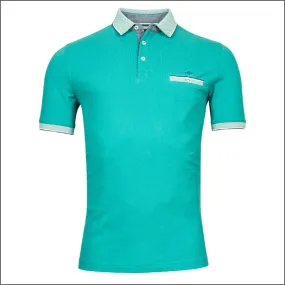 BAILEYS Aqua Pocket Polo Top*