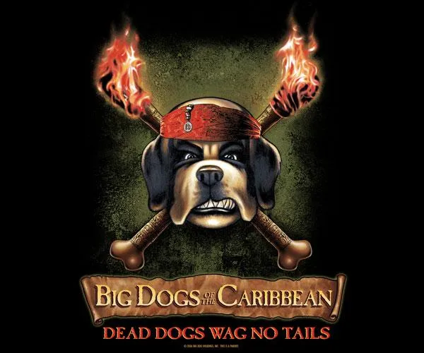 Big Dogs Of The Caribbean T-Shirt