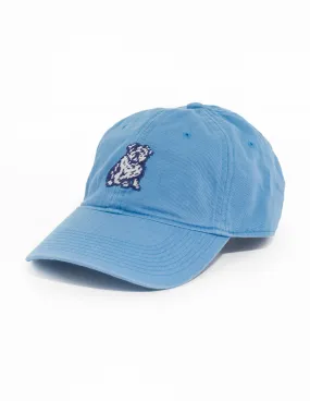 BULLDOG NEEDLEPOINT HAT - ROYAL