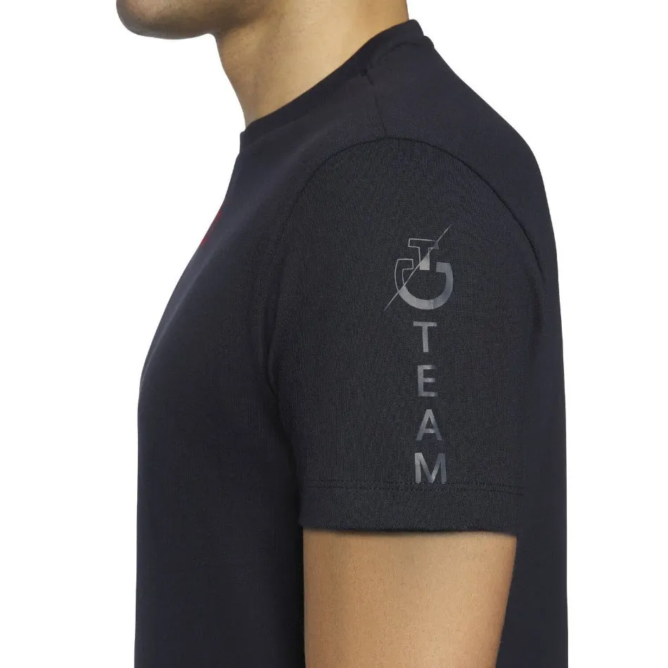 Cavalleria Toscana Men's CT Team Multi Logo T-Shirt