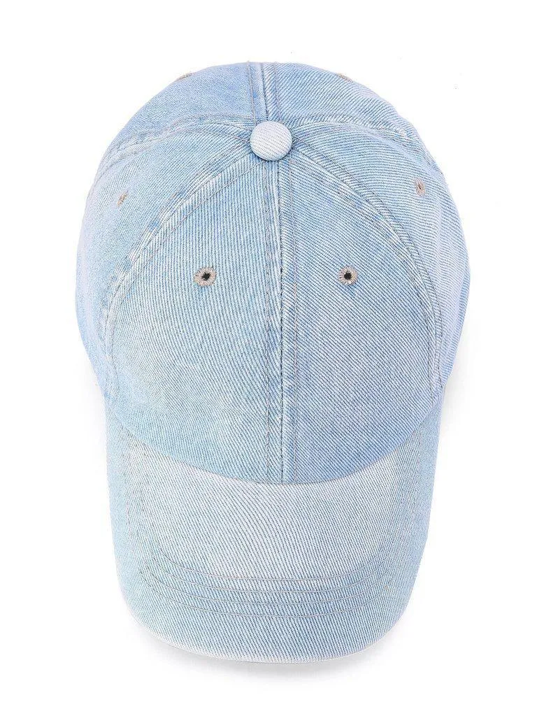 Denim Baseball Cap