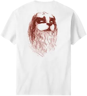 Dog Vinci Beard T-Shirt