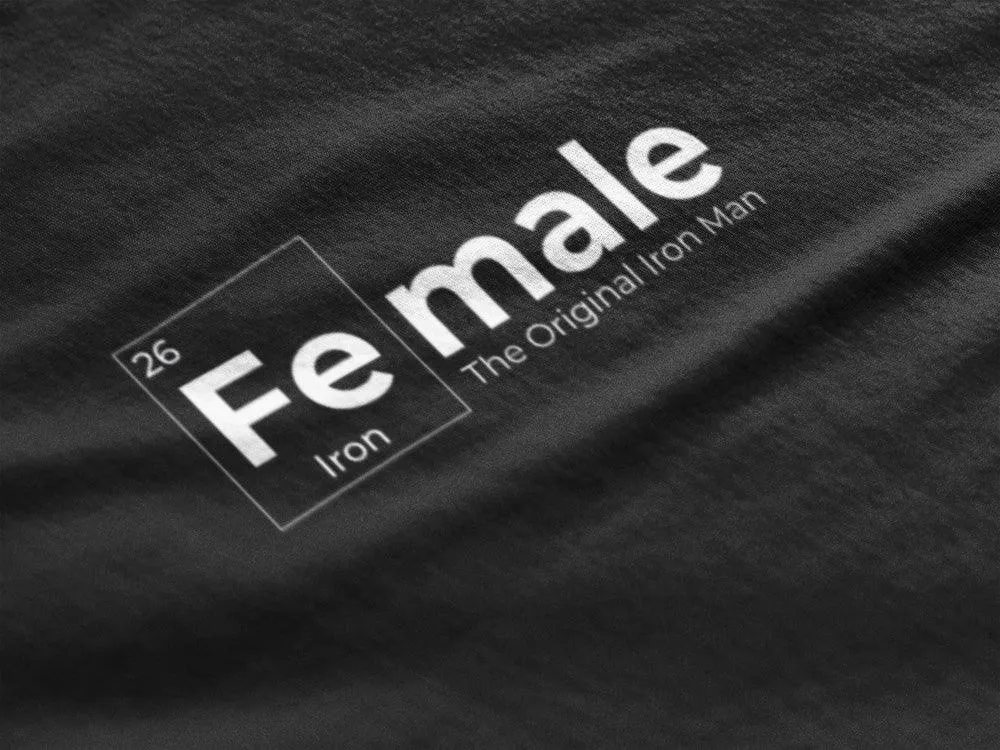 Fe-Male - Unisex Oversized Cotton Graphic Printed T-Shirt