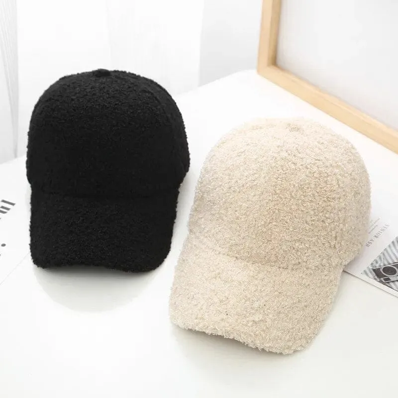 Fuzzy Autumn Women's Baseball Cap