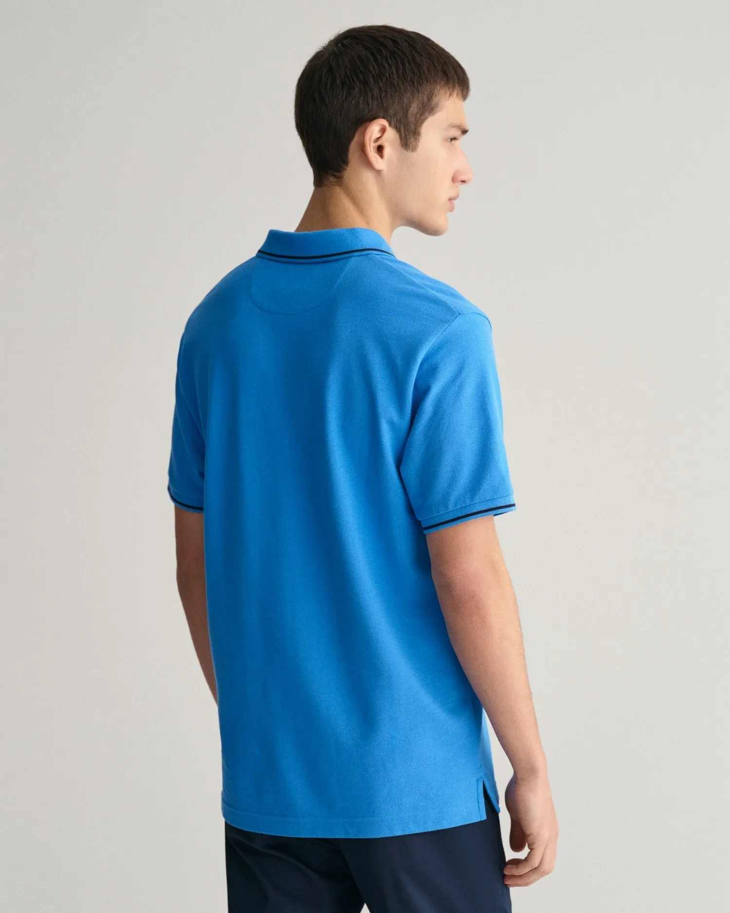 Gant Tipping Short Sleeve Pique Polo