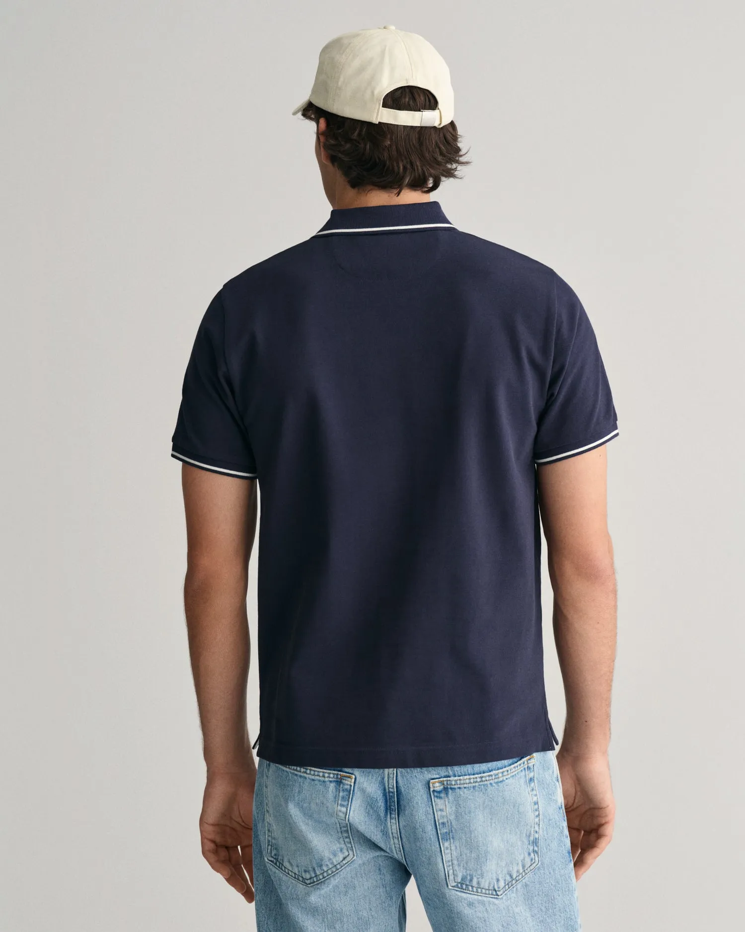 Gant Tipping Short Sleeve Pique Polo