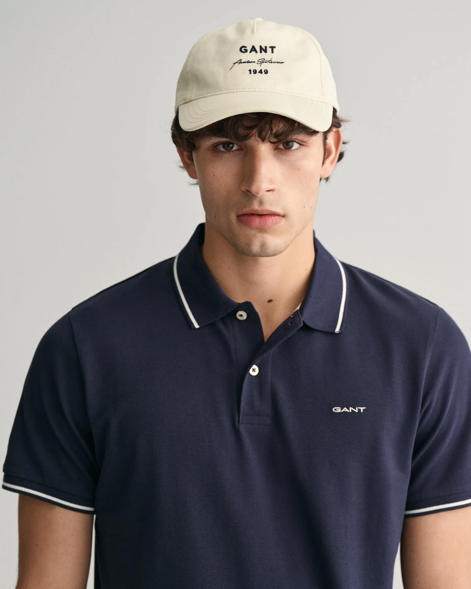 Gant Tipping Short Sleeve Pique Polo