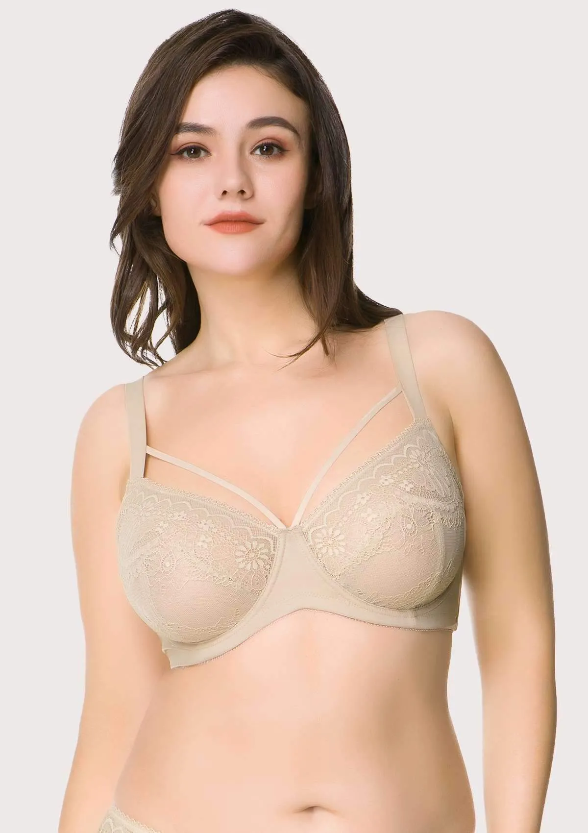 HSIA Sexy Unlined Strappy Bra