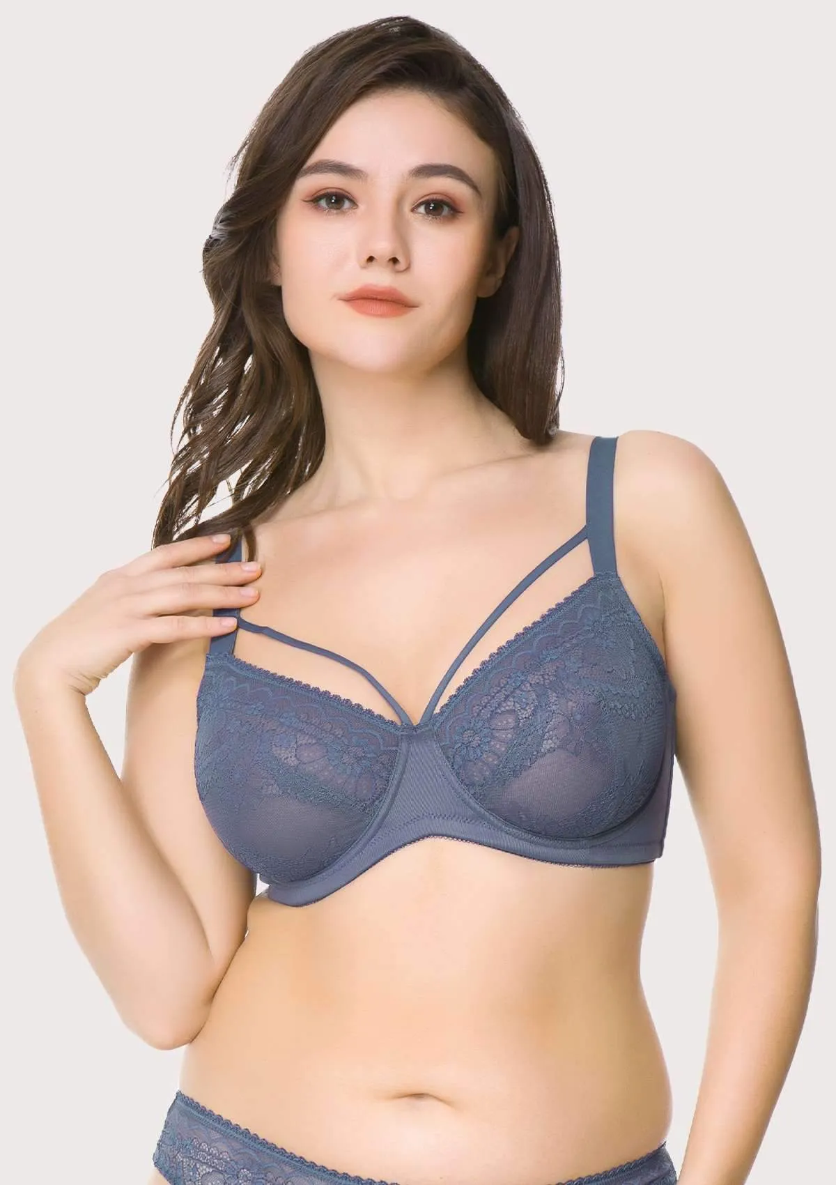 HSIA Sexy Unlined Strappy Bra