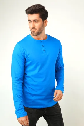 Kingly Full Sleeve Henley T-Shirt