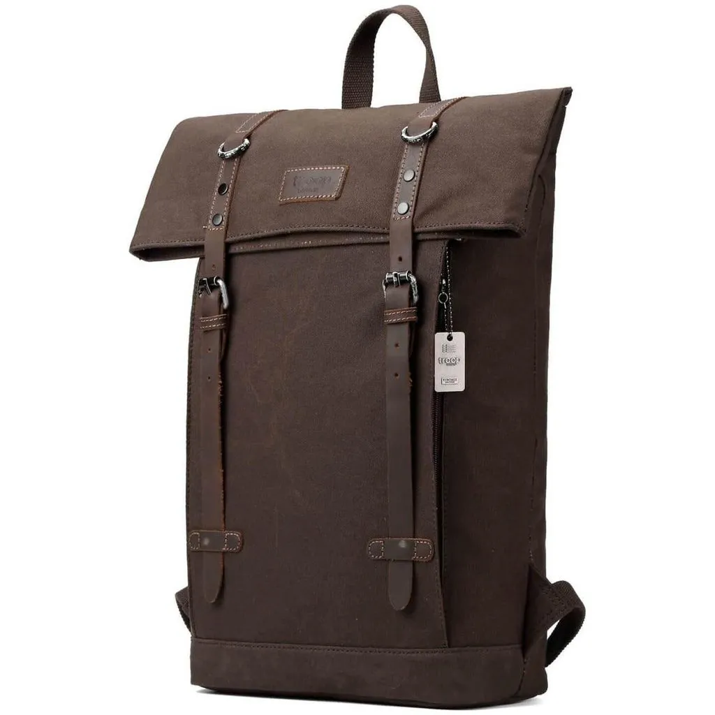 Laptop Backpack - Troop London - Heritage Canvas 15" Smart Casual Daypack