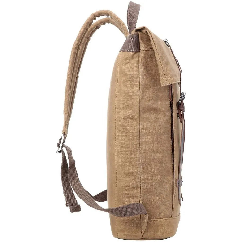 Laptop Backpack - Troop London - Heritage Canvas 15" Smart Casual Daypack