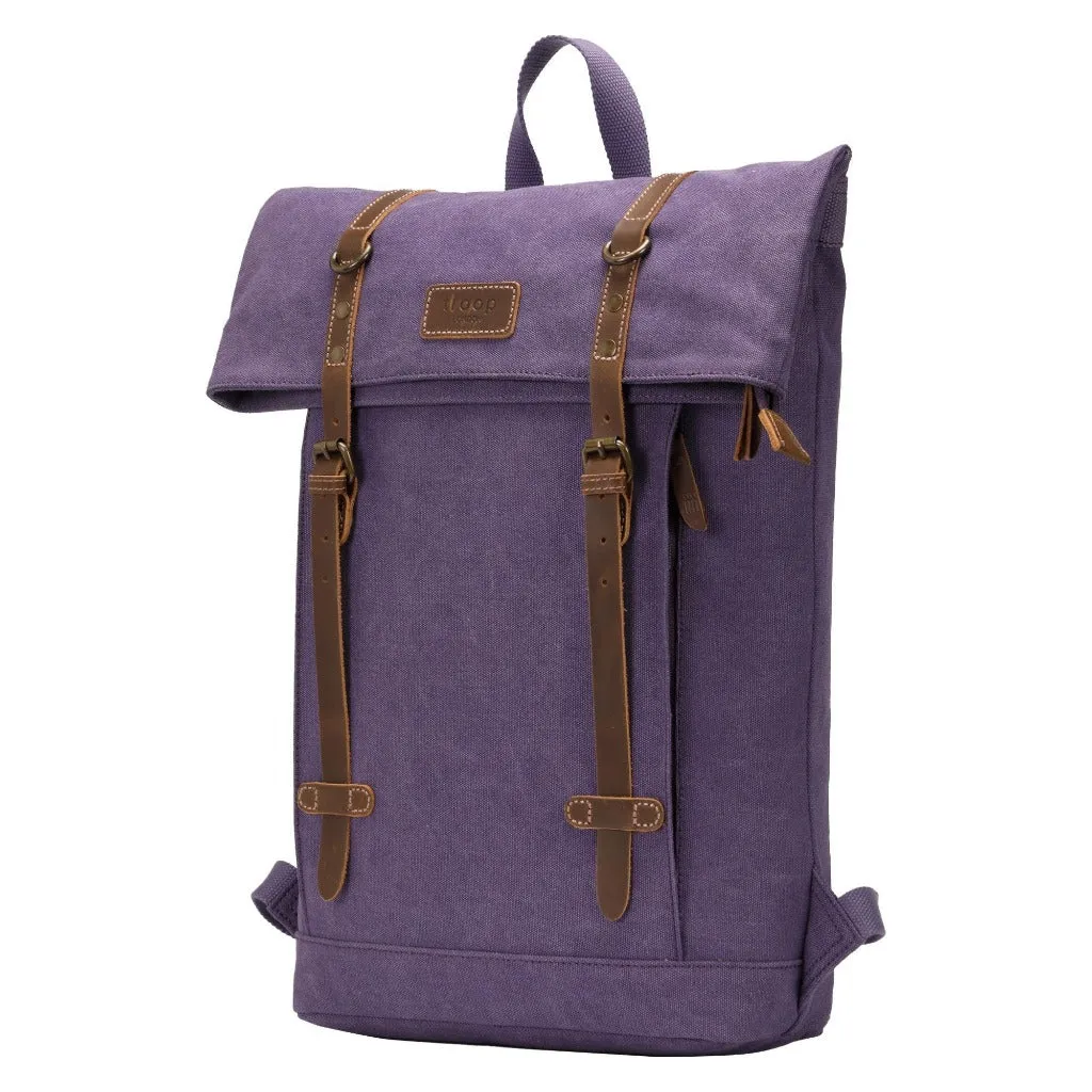 Laptop Backpack - Troop London - Heritage Canvas 15" Smart Casual Daypack