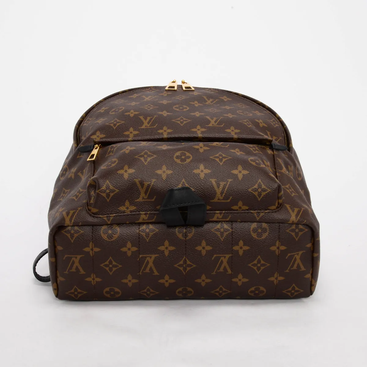 Louis Vuitton Noir Monogram Canvas Palm Springs MM Backpack