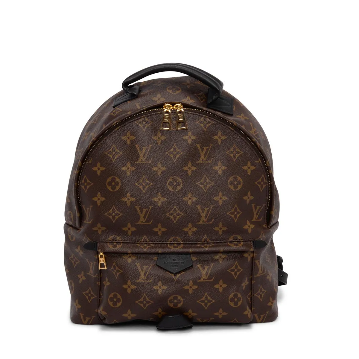 Louis Vuitton Noir Monogram Canvas Palm Springs MM Backpack