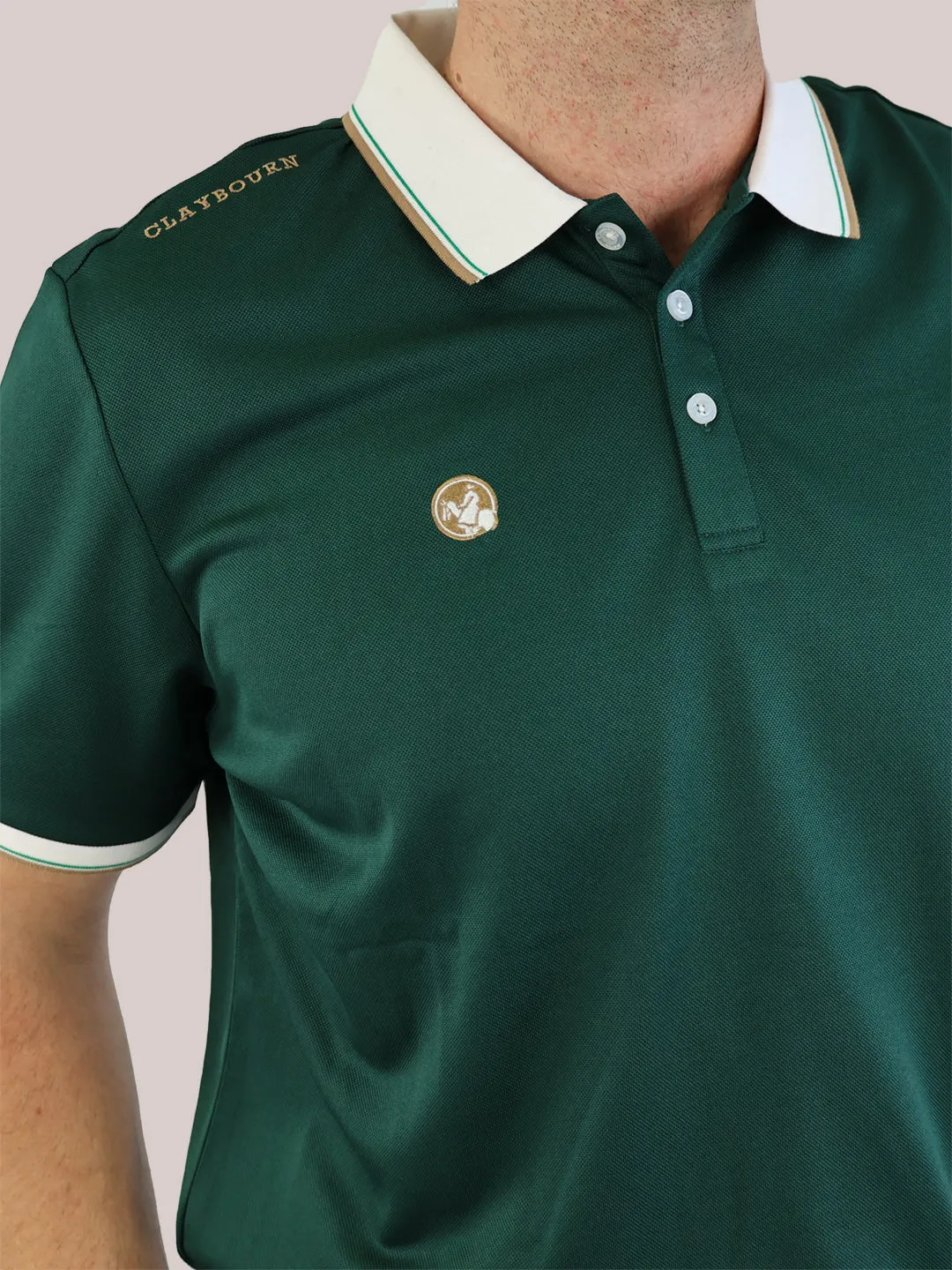 Men's Contrast Polo