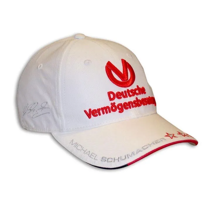 Michael Schumacher Baseball Cap, DVAG, Adult, White, 2015