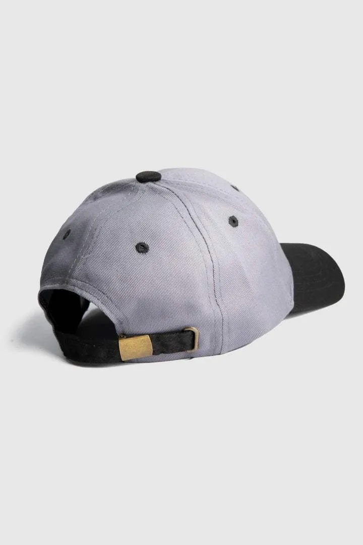 MNDZ Original Embroidered Cap - Grey & Black