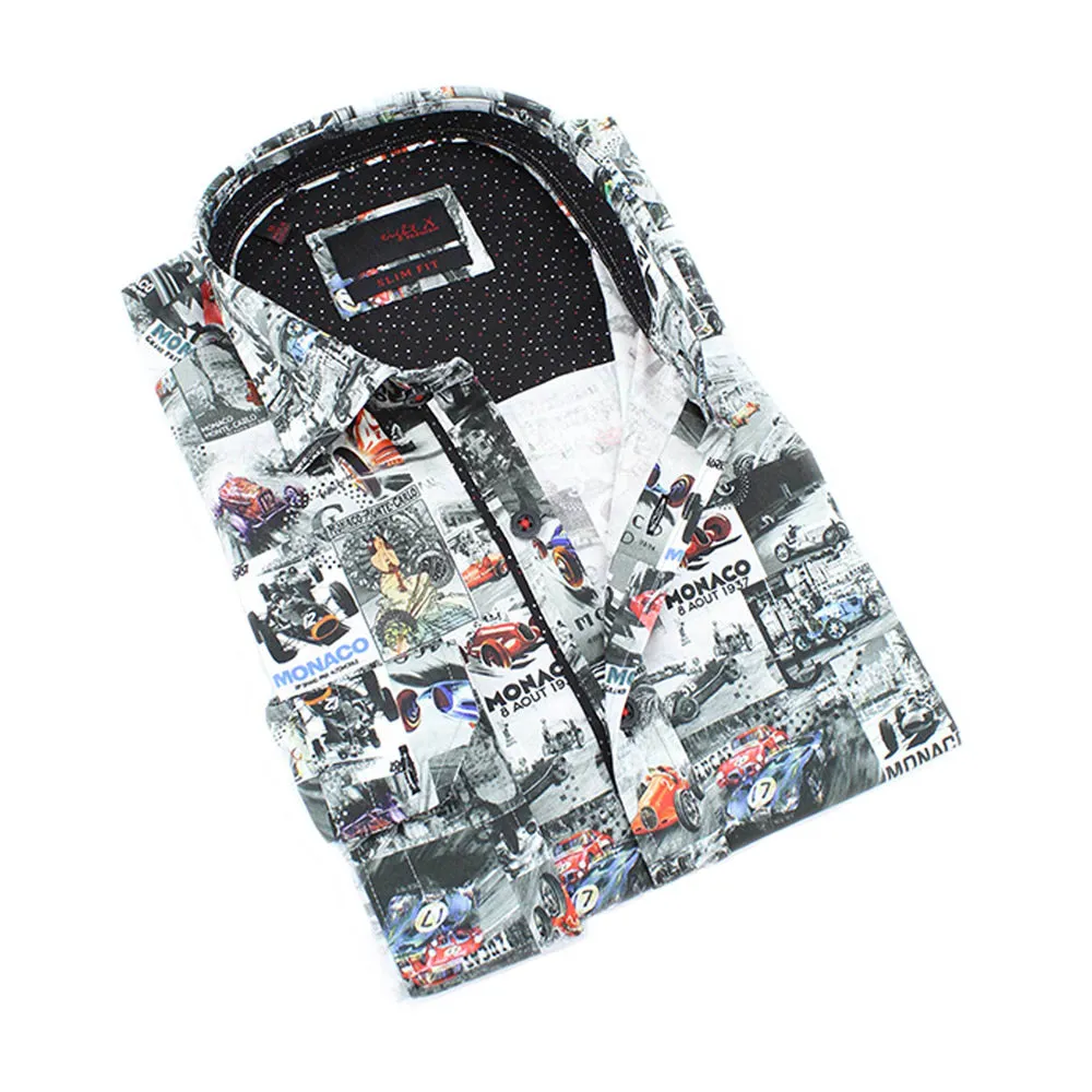 Monaco Print Shirt