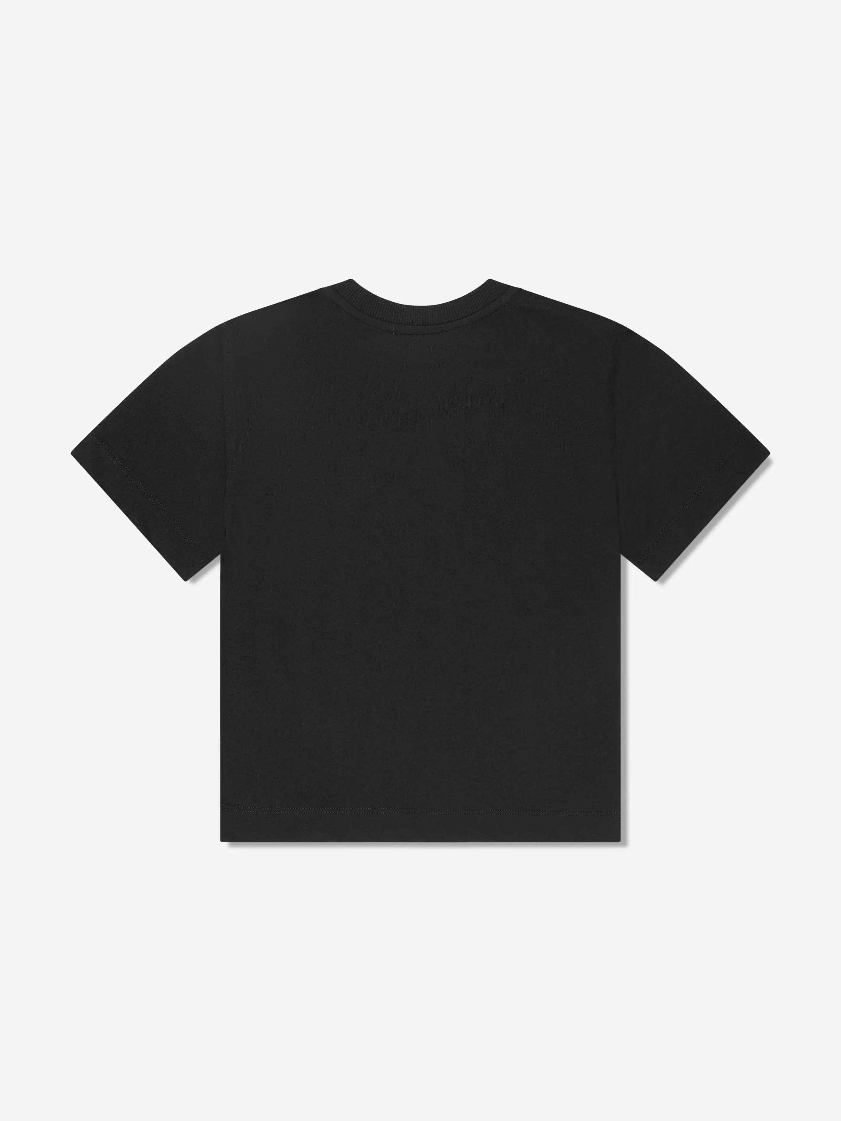 Moschino Boys Teddy Logo Maxi T-Shirt in Black