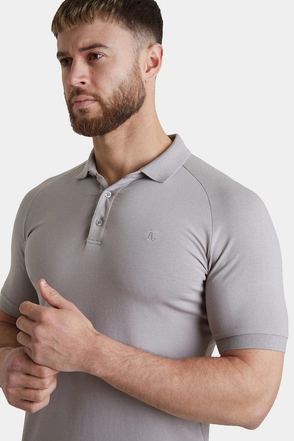 Muscle Fit Polo Shirt in Mole