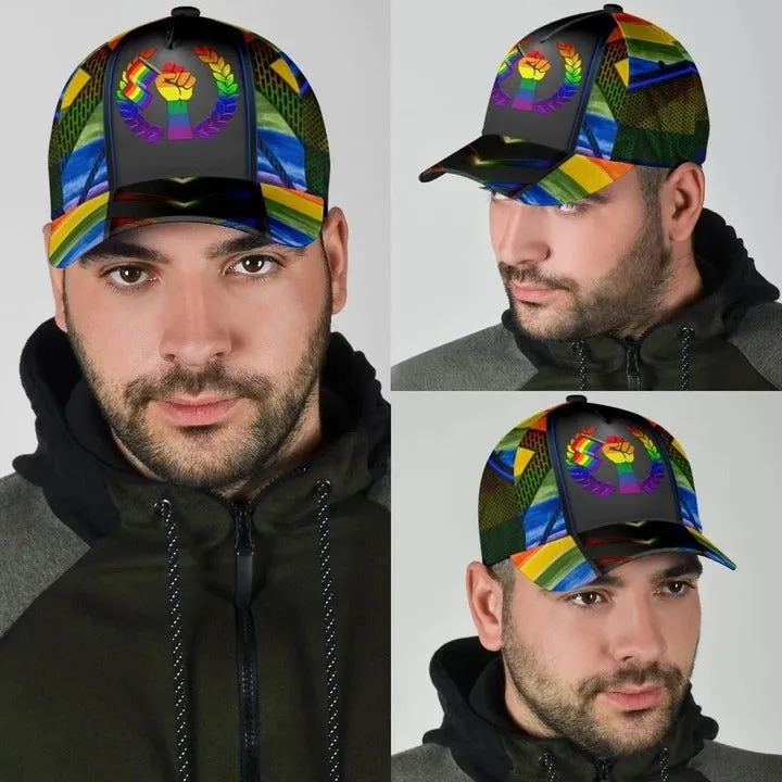 Pride Cap Lgbt Unicorn Love Is Love Lgbt Printing Baseball Cap Hat, Pride Accessories