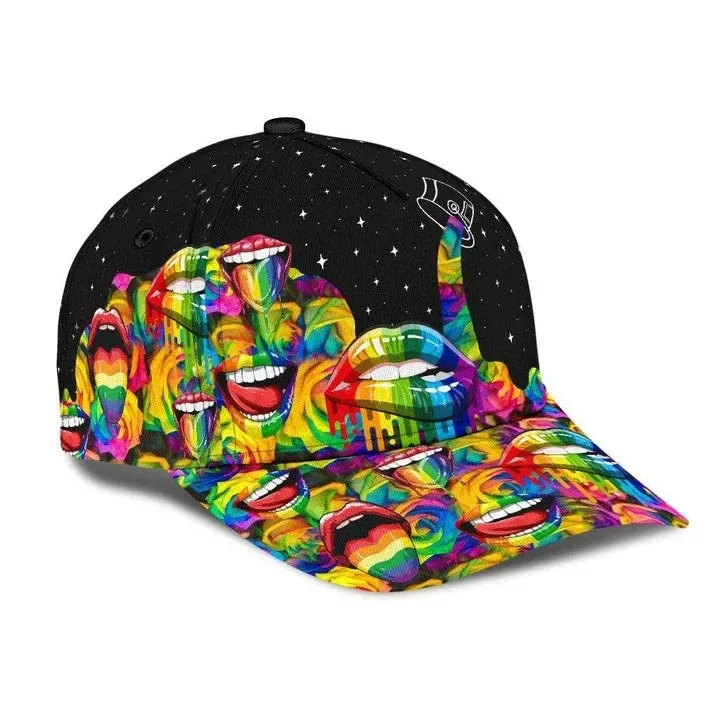 Pride Cap Lgbt Unicorn Love Is Love Lgbt Printing Baseball Cap Hat, Pride Accessories