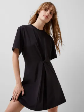 Rallie Cotton Box Pleat T-Shirt Mini Dress