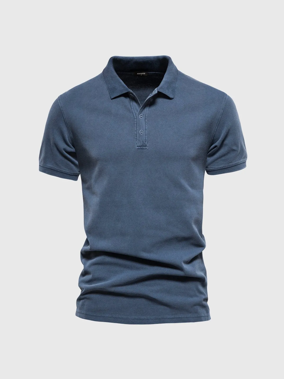 Retro-style Pigment Wash Polo