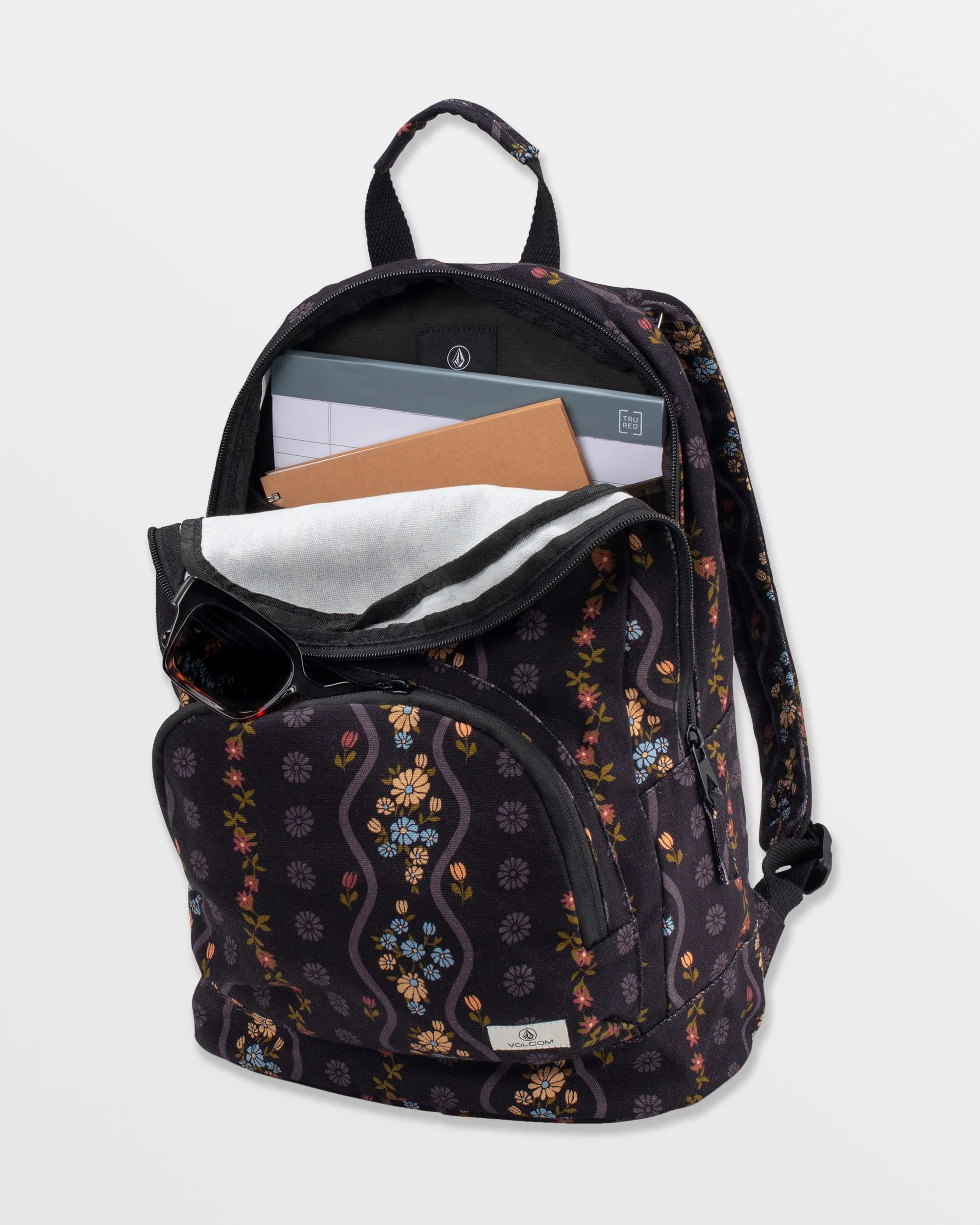 Schoolyard Canvas Backpack - Black