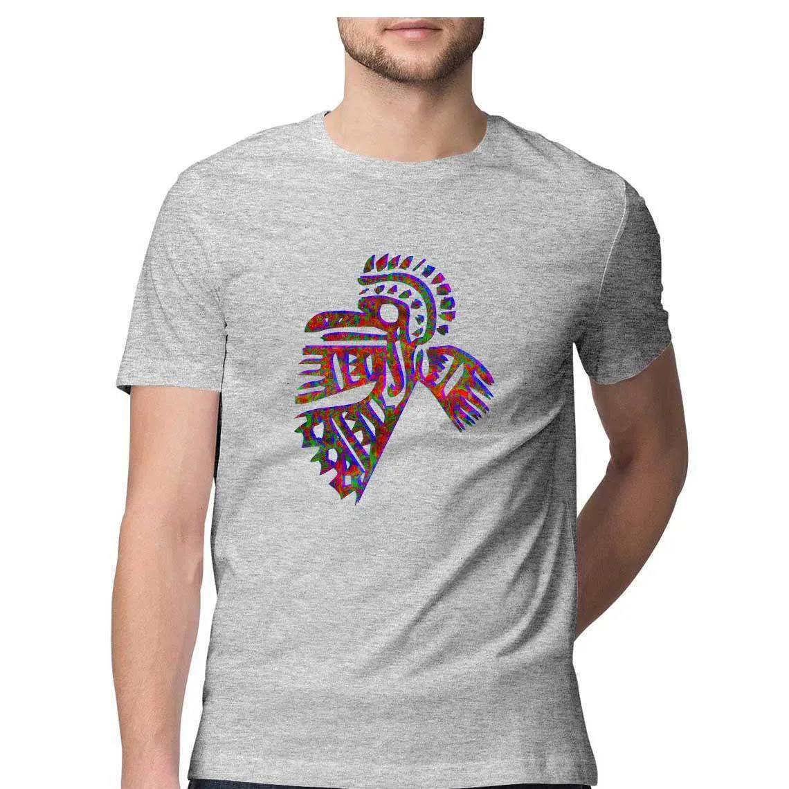 Shaman's view of a morning bird Men's T-Shirt