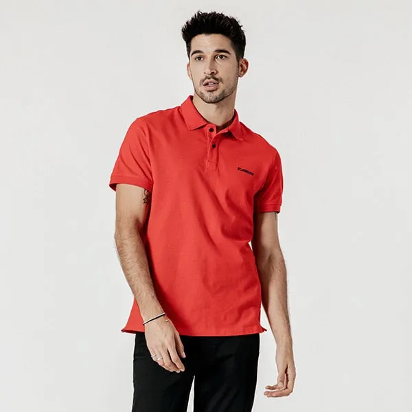 SIMWOOD 2019 summer new embroidered logo polo shirt 100% cotton classic top short sleeve high quality plus size 190295