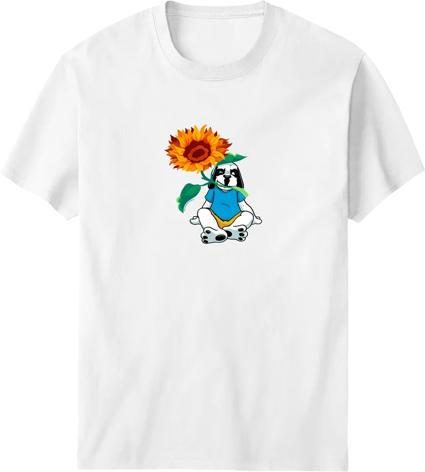 Sunflower Dog T-shirt