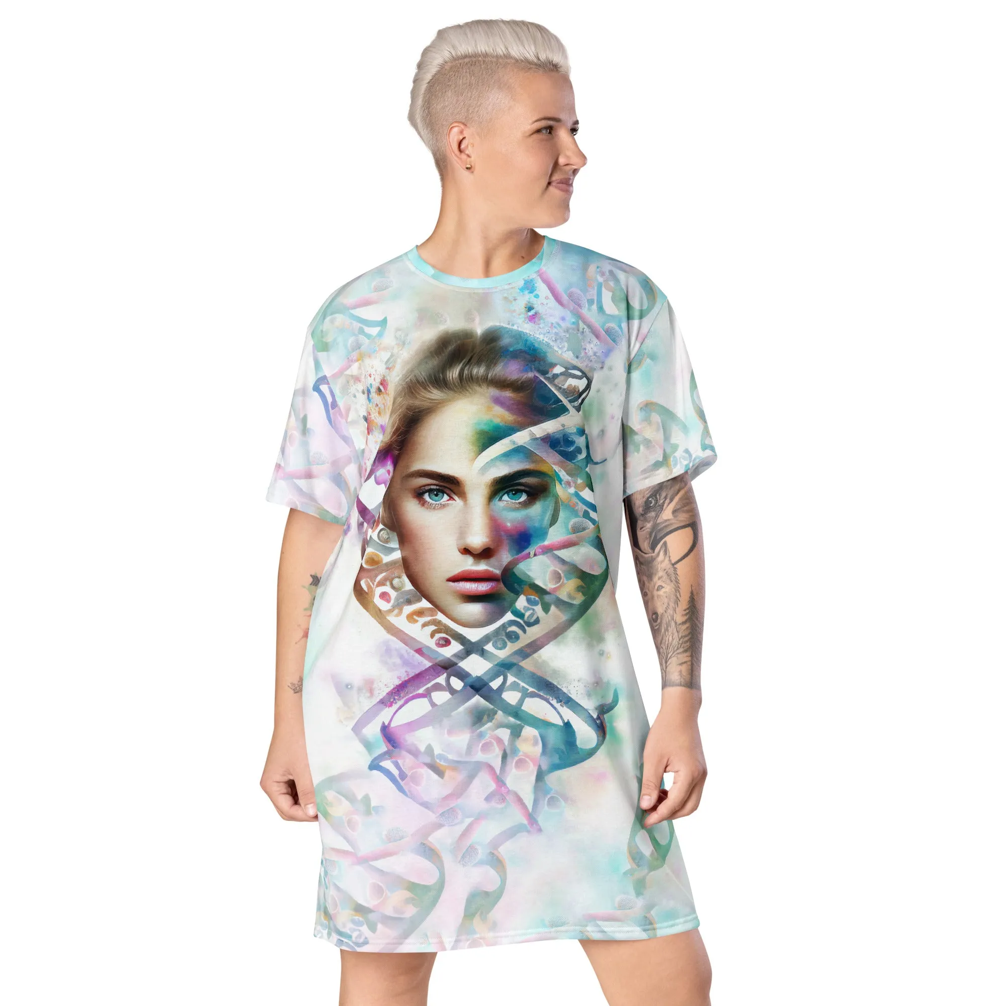 T-Shirt Dress Humankind