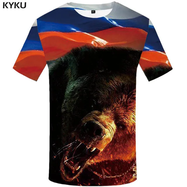 T-shirt  Russian Bear