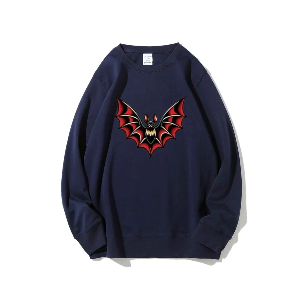 Women Bat Graphic Sweatshirts