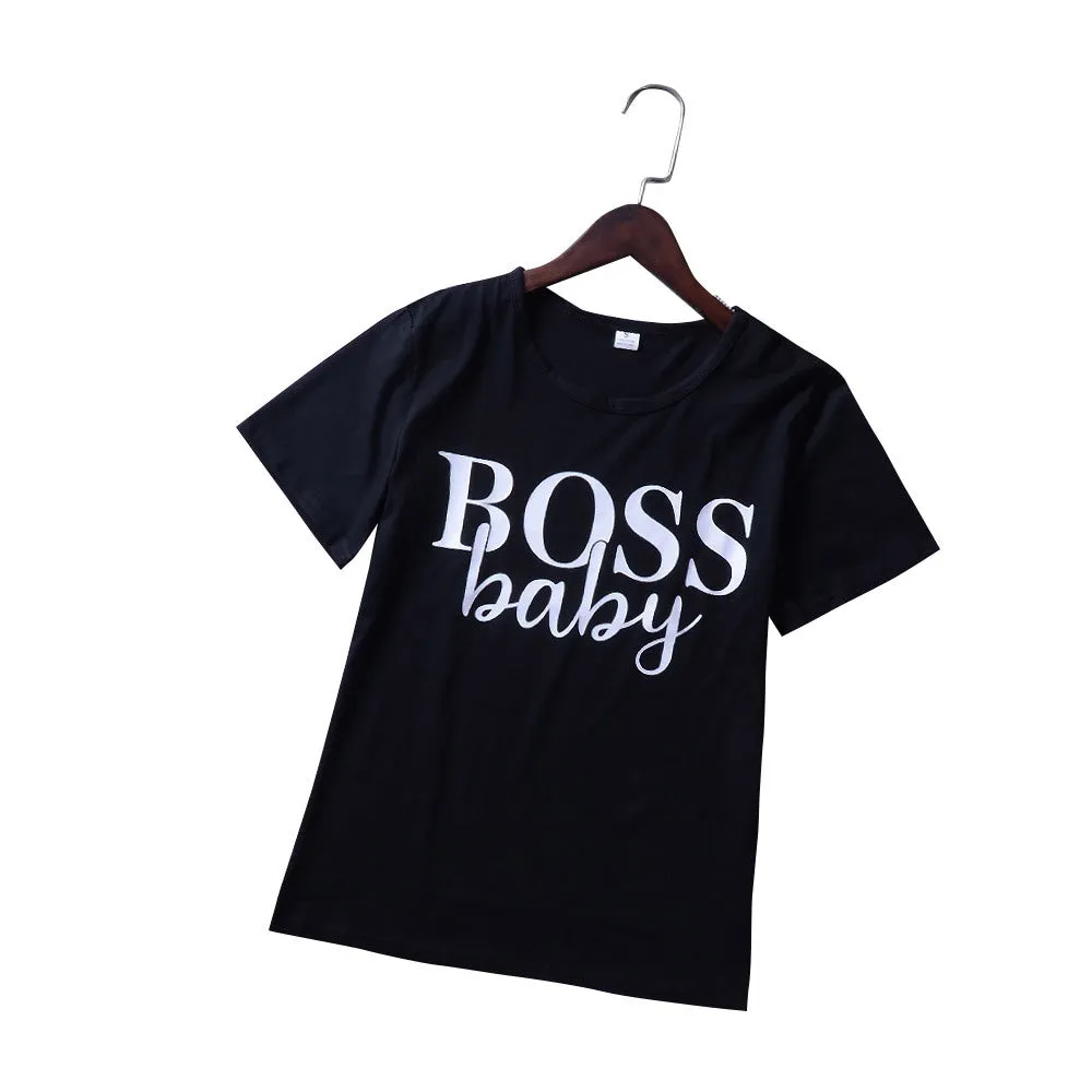 Women Casual Letter Printed T-shirt